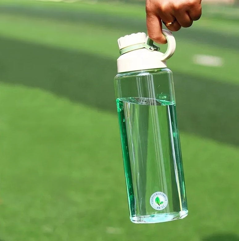 Sticla de apa portabila, Zola, 1000 ml, din tritan, fara BPA, sistem antipierdere capac, verde Sticla de apa portabila, Zola, 1000 ml, din tritan, fara BPA, sistem antipierdere capac, verde